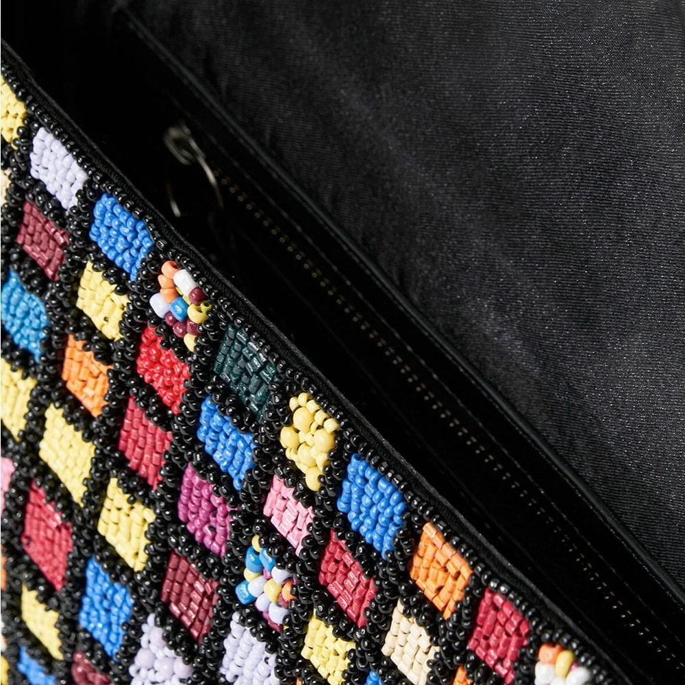 NWT STAUD Tommy Dance Floor Beaded Bag - Picture 6 of 13